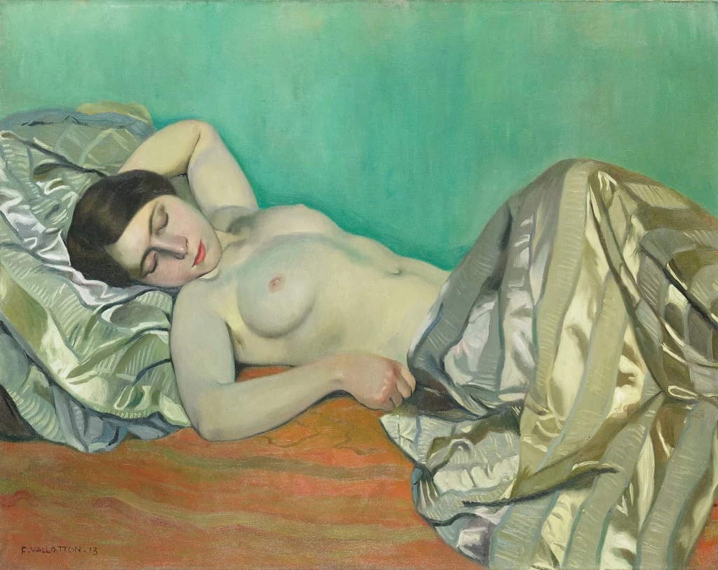 Félix Vallotton - 233, donna sdraiata, 1913